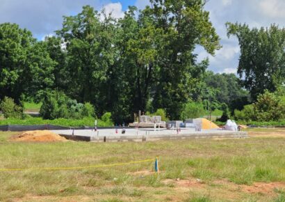 Work begins on new Popeye’s and Eliano’s Coffee Shop on Hwy. 14 in Millbrook