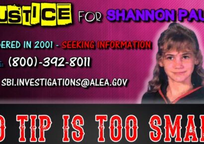 On This Day 19 Years Ago, Shannon Paulk Was Reported Missing; Candlelight Vigil Tonight at Pratt Park