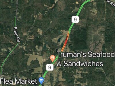 Motorcyclist Seriously Injured in Two-Vehicle Accident this Morning on Central Plank Road in Elmore County