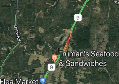 Motorcyclist Seriously Injured in Two-Vehicle Accident this Morning on Central Plank Road in Elmore County