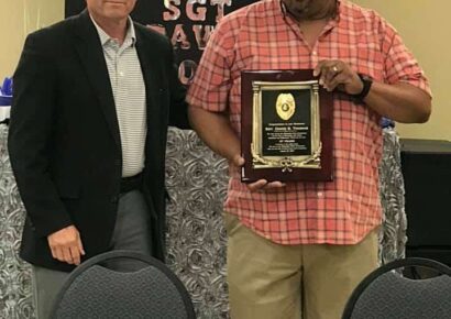 Sgt. David Thomas Retires from Wetumpka PD with 37 Years in Law Enforcement
