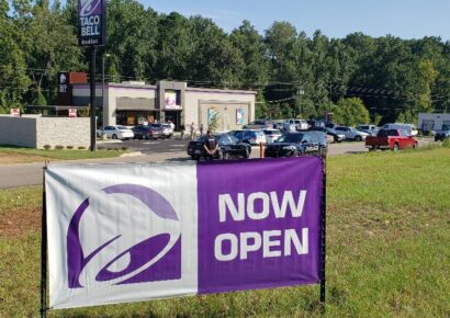 Taco Bell is Open: Ribbon Cutting, Grand Opening Celebrated this Morning in Millbrook