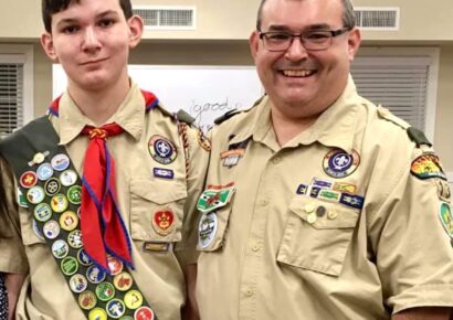 Troop 13 Scout Ryan Rouse Earns Eagle Rank; Completes 41 Merit Badges, 20 Beyond Requirement