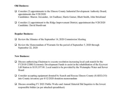 County Commission to Meet Monday in Historic County Courthouse in Wetumpka