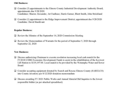 County Commission to Meet Monday in Historic County Courthouse in Wetumpka