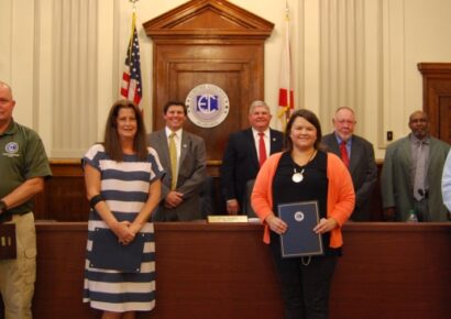 Child Nutrition Program and County Volunteers Recognized During Commission Meeting
