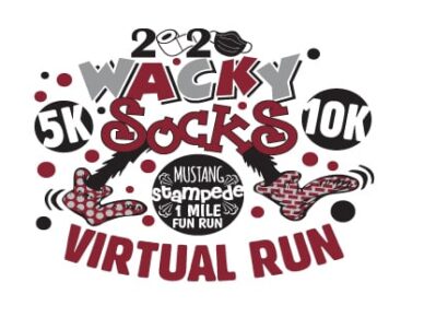 2020 Wacky Socks Race Will Be Held Virtually This year; Register now until Oct. 24