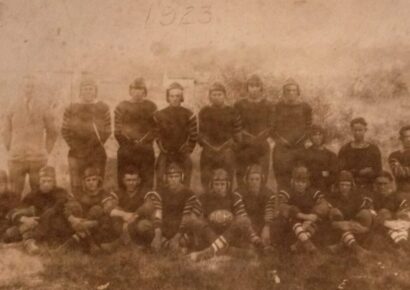 OAHS Receives an Original 1923 Photo of the Autauga County High School Football Team
