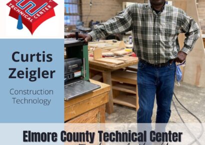 ECTC’s 2020-21 Teacher of the Year is Construction Technology Instructor Curtis Zeigler