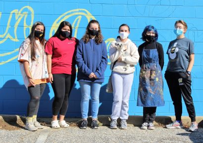 Wetumpka High School Students Paint Mural for HGTV Project; Unveiling Will Come Later