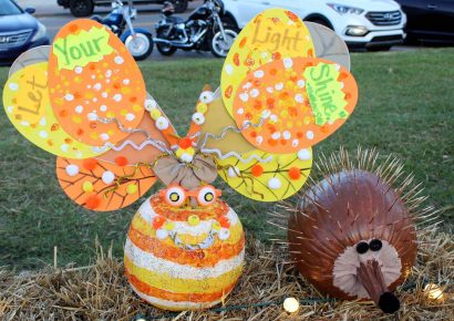 Festive Displays Line Downtown Prattville During Busy First Night of Parade of Pumpkins