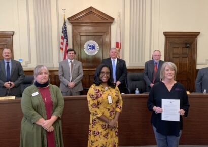 October is Domestic Violence Awareness Month: Elmore Commission Signs Recognition Resolution