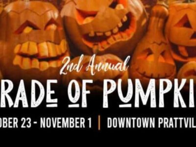 2nd Annual Parade of Pumpkins Coming to Historic Downtown Prattville Oct. 23-Nov. 1