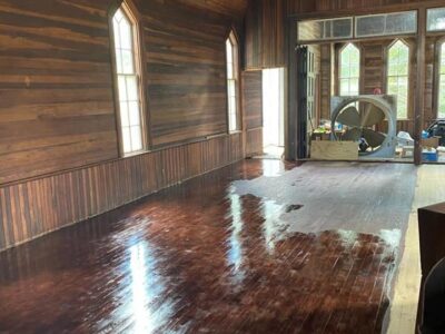 Restoration Continues thanks to OAHS, Volunteers at Vine Hill Presbyterian Church, Circa 1887