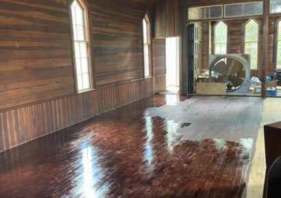 Restoration Continues thanks to OAHS, Volunteers at Vine Hill Presbyterian Church, Circa 1887