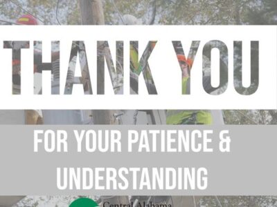 CAEC Completes Zeta Restoration Efforts; Originally 37,000 Members Lost Power