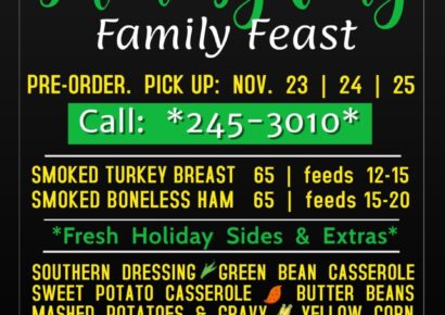Smokehouse BBQ of Millbrook Can Help With Your Thanksgiving Food Planning