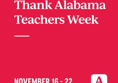 Alabama Educators To be Honored; This is ‘Thank Alabama Teachers Week’