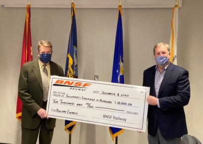 BNSF Railway Company Donates Generous Gift to Alabama Veteran Suicide Prevention Initiative