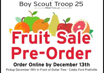 Annual Fruit Sale Happening Now with Boy Scout Troop 25; Presale Online Only