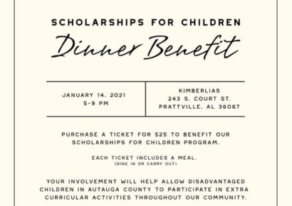 Scholarships for Children: Children’s Policy Council Hosting Dinner Benefit Jan. 14 at Kimberlia’s