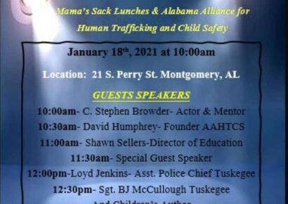 January is Human Trafficking Prevention Month; Learn More at Jan. 18 Event in Montgomery