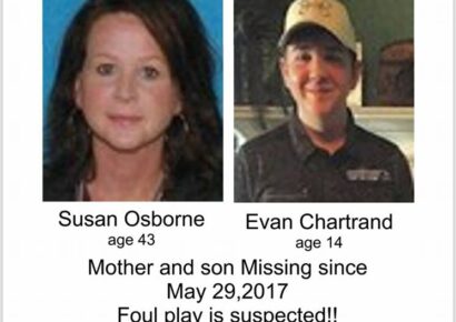 Still Missing – The Case of Susie Osborne and her Son Evan Chartrand; New Podcast Released