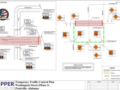 See Closure Updates for Washington Street in Prattville