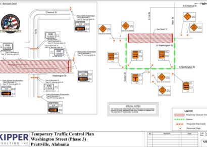 See Closure Updates for Washington Street in Prattville