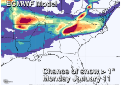 James Spann: Rain Returns Thursday; Possible Snow for Alabama Sunday Night