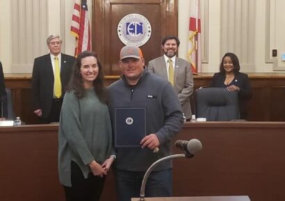 Eric Cagle Recognized by Elmore Commission as 2020 Crappie Masters National Champion