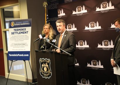 AG Steve Marshall Announces Consumer Claims Processing Underway in Terminix Settlement