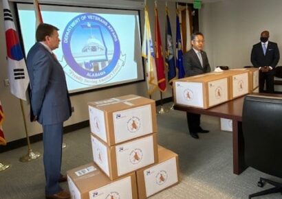 Alabama Veterans Receive Gift of 10,000 Masks from Republic of Korea