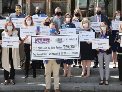 Kiwanis Club of Montgomery Awards $235,000 in Grants to Various Area Agencies