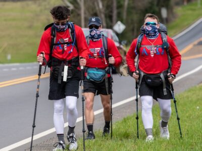 ATO members from Troy University Take Part in Walk Hard 2017