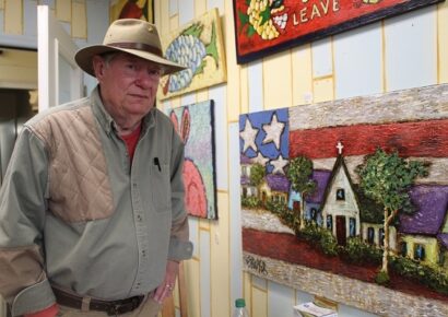 PHOTOS: Artists Fill Downtown Wetumpka with Color, Creativity