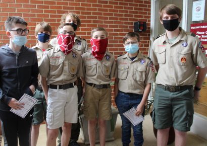 Time Capsule Buried at Prattville Junior High School As Part of High School Senior’s Eagle Scout Project