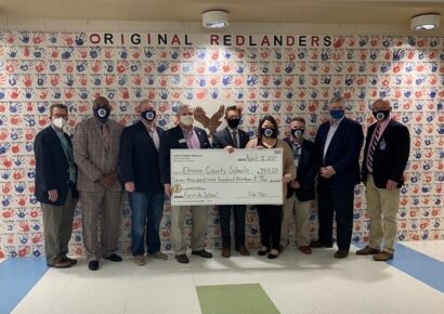 Elmore County Farm to School Program Presented Check from Alabama Department of Agriculture and Industries