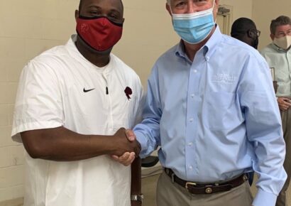 New Prattville Head Football Coach Welcomed Back at Sunday Meet and Greet