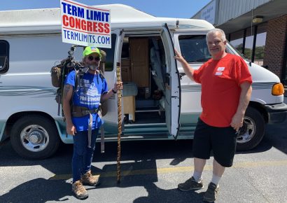 Tennessee Man Hiking from Florida to Washington State Makes Stops in Our Area