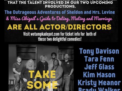 Upcoming Shows Feature Six River Region Actors/Directors at Wetumpka Depot Theatre