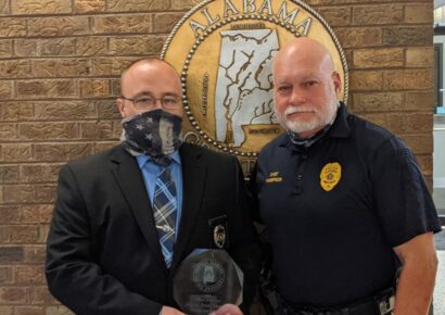 Prattville Police Sgt. Jeremy Thompson is a 2020 CrimeStopper of the Year