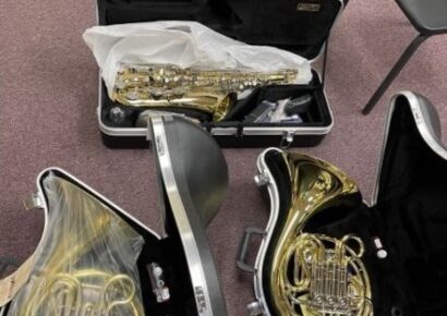 Grant, Donations Help Millbrook Middle School Band Students with New Instruments