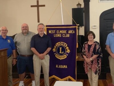 West Elmore Lions Club Welcomes in New Officers; Celebrates 1st Anniversary this Month