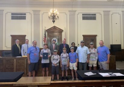 Elmore County Commission Applauds Tallassee City School Anglers for Recent Victories at State Tournament