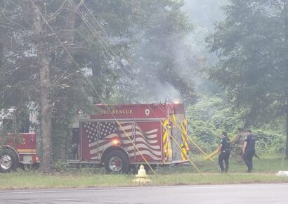 Accidental Fire Destroys Shed on Deatsville Highway; Millbrook Fire Dept. Responds