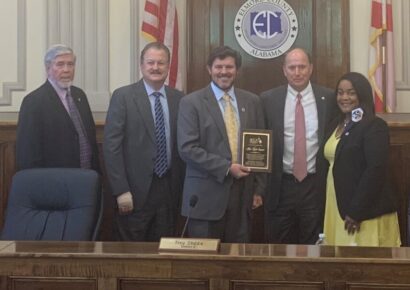 Elmore Commission Recognizes House District 75 Rep. Reed Ingram at Monday Meeting