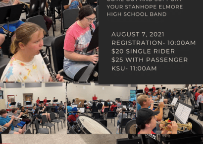Poker Run, Silent Auction and More set for Aug. 7 to Benefit Stanhope Elmore High School Band