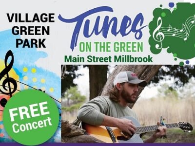 City of Millbrook Offers FREE Concert Series; Tunes on the Green and Encourages the Public to Come Out and Enjoy