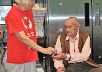 Family, Friends Gather for Prattville WWII Veteran’s 99th Birthday Party at Front Porch Grill
